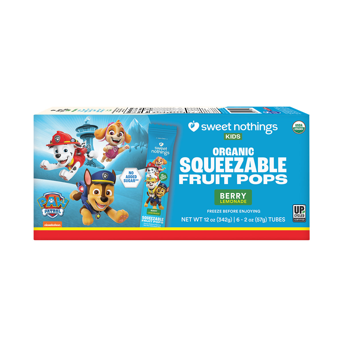 Berry Lemonade PAW Patrol Squeezable Fruit Pop