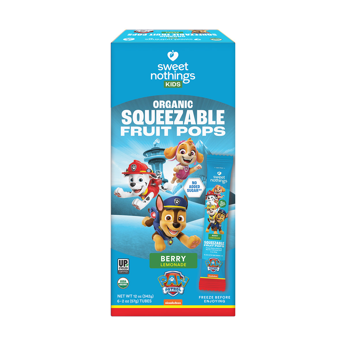 Berry Lemonade PAW Patrol Squeezable Fruit Pop